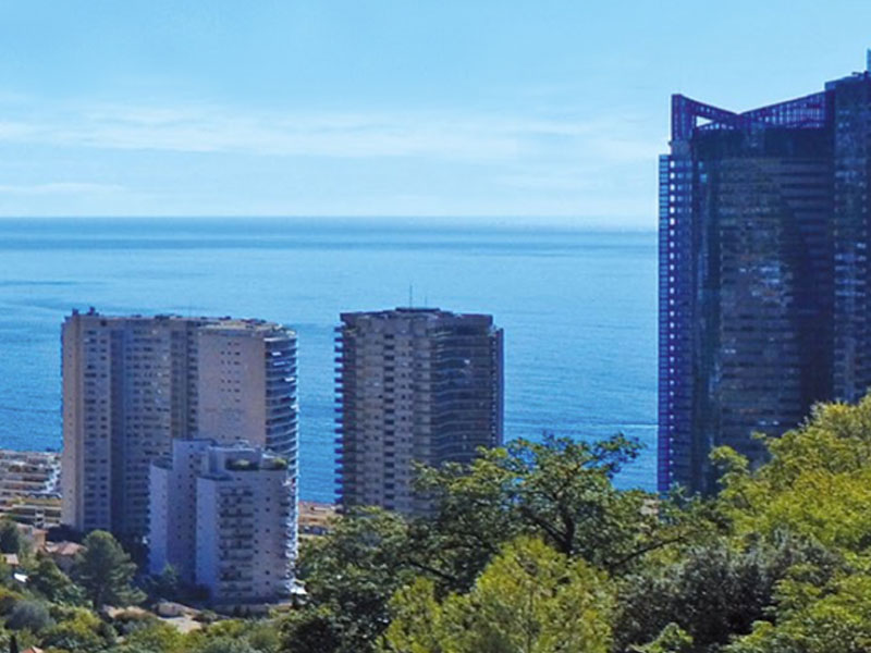 Luxe appartementen Beausoleil, boven Monaco