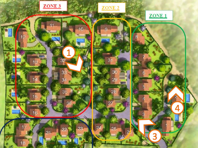 Nieuwbouw villa in Biot