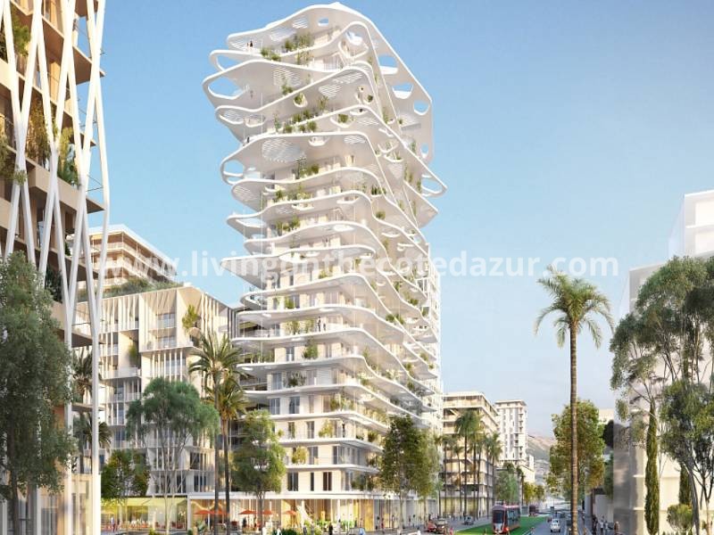 Joia Méridia futuristisch stadsproject in Nice Joia Méridia futuristisch stadsproject in Nice