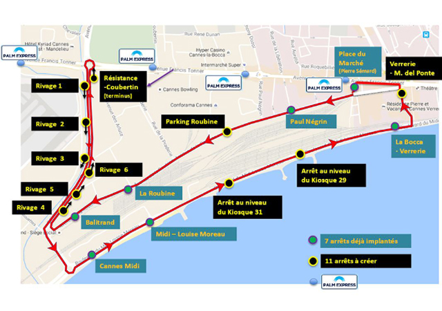 De nieuwe stranden van Cannes Boccacabana!