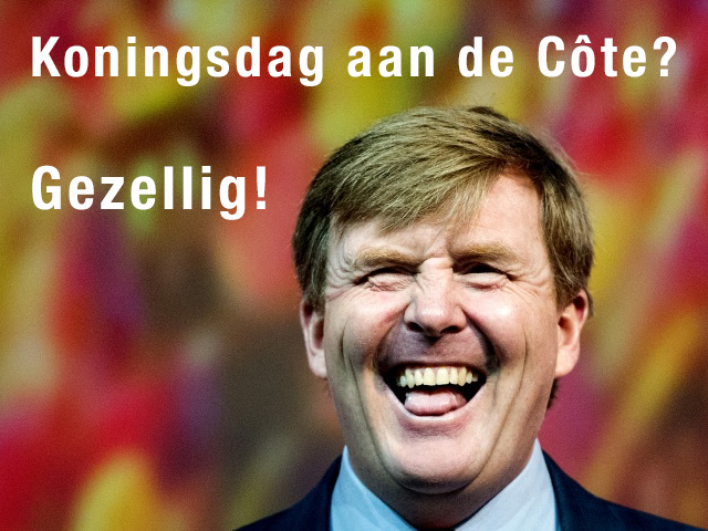 Koningsdag 2017 Côte d'Azur